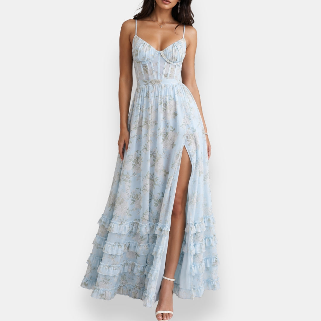 Annamaria | Abito Lungo a Corsetto