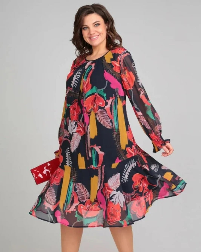 Fiorella | Elegante Abito Floreale