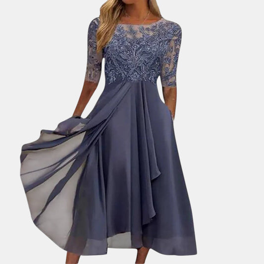 Elena | Abito Elegante in Pizzo