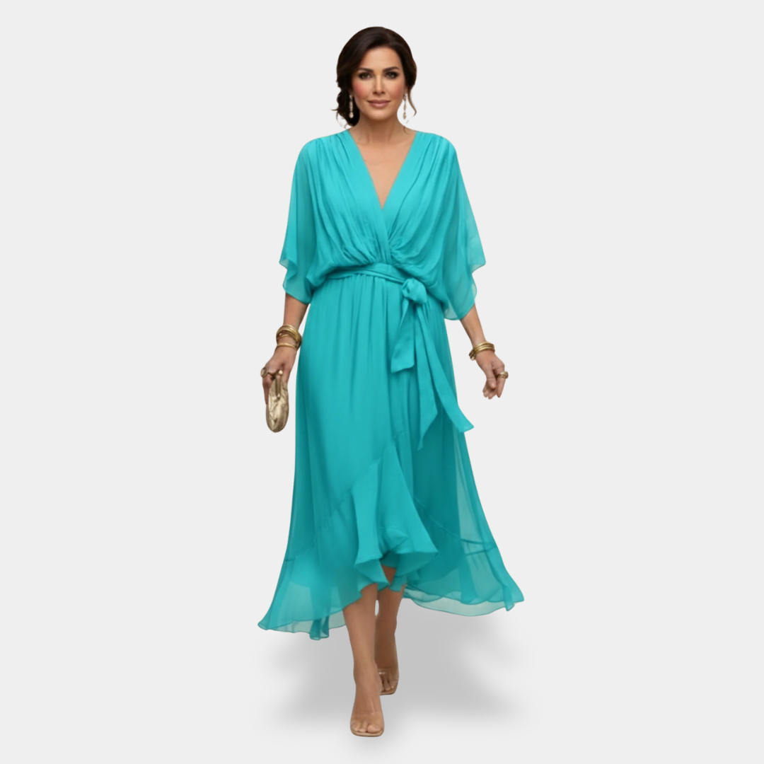 Emanuela | Abito Maxi con Scollo a V