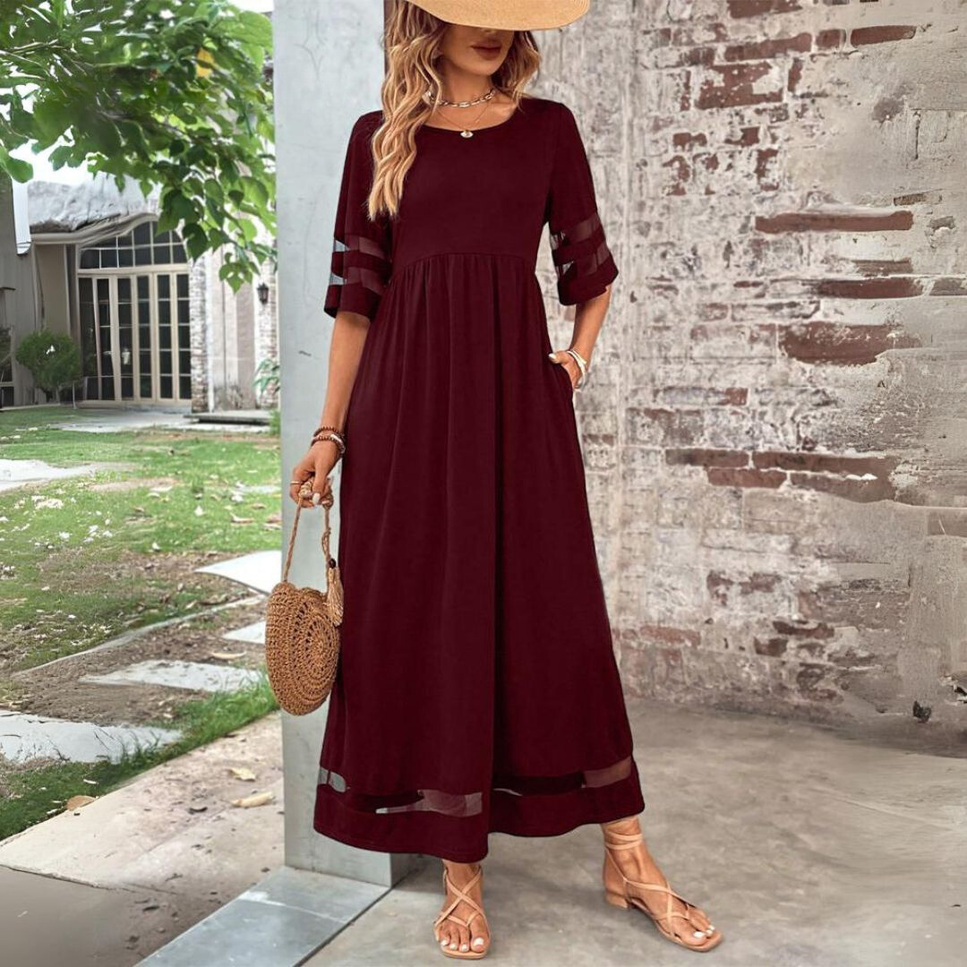Simonetta | Abito Maxi dalla Silhouette Armoniosa