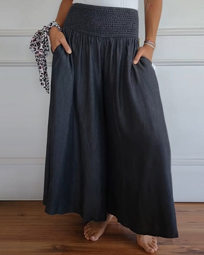 Bianca | Pantaloni con Vita Elasticizzata