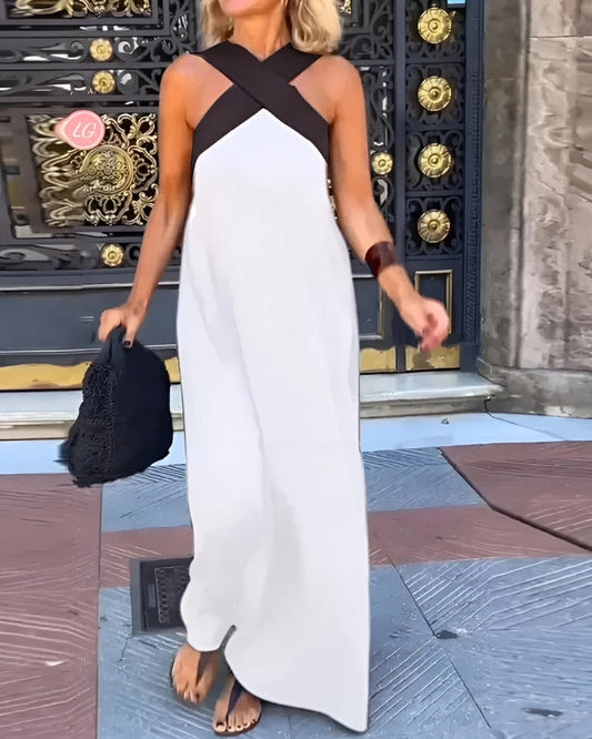 Valentina | Abito Elegante con Taglio Incrociato