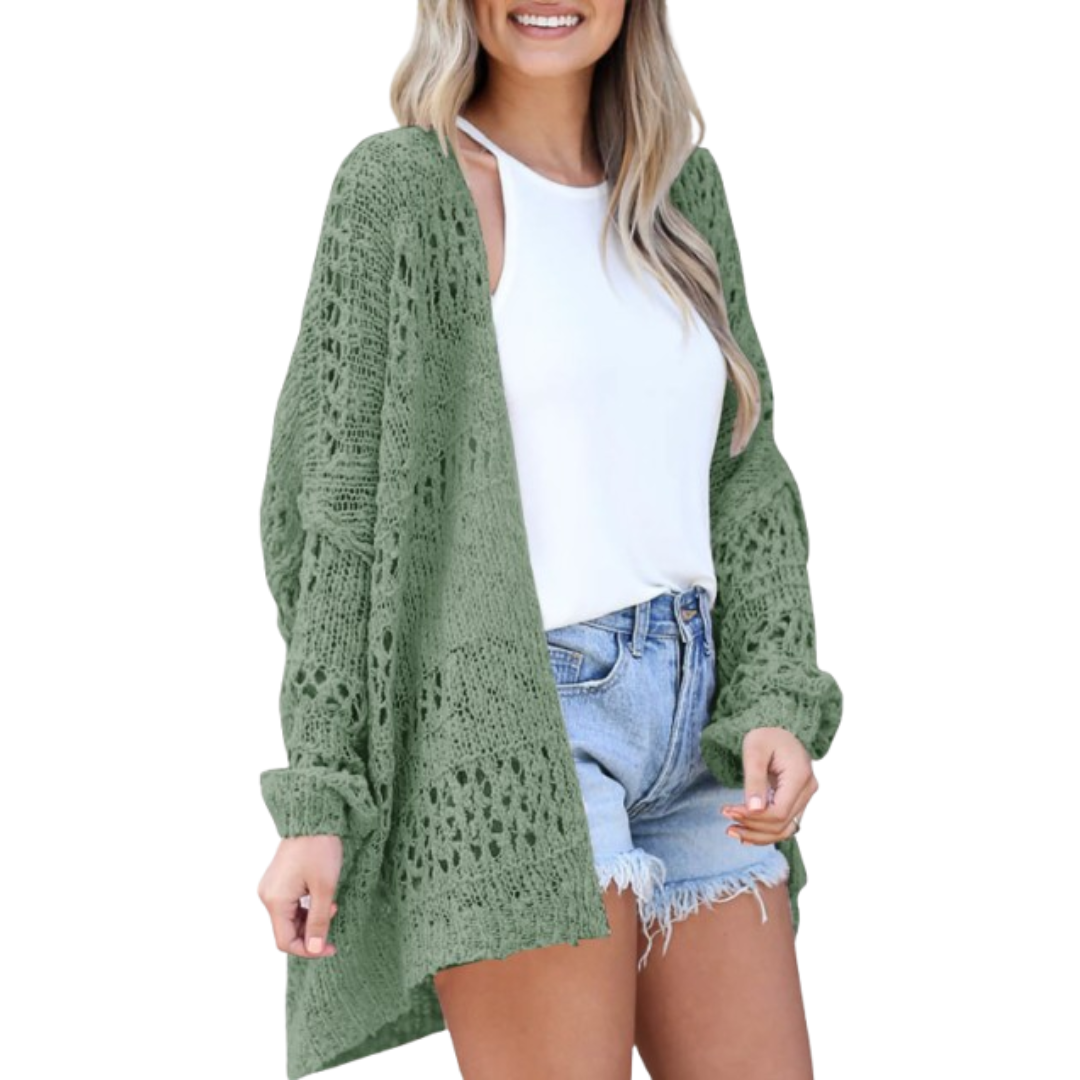 Carla | Cardigan Estivo Boho Leggero e Ampio
