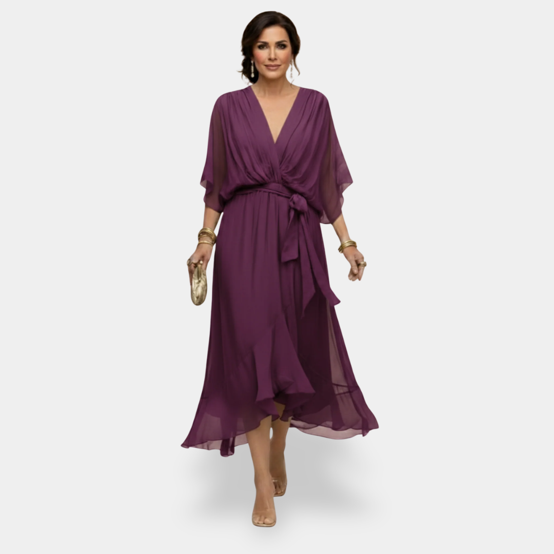 Emanuela | Abito Maxi con Scollo a V