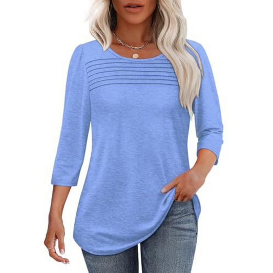 Simonetta | Top Casual con Piega Frontale
