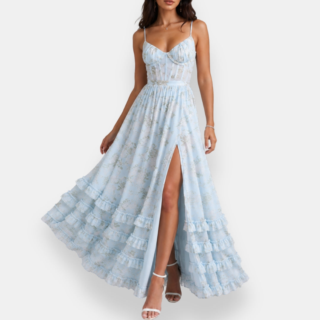 Annamaria | Abito Lungo a Corsetto