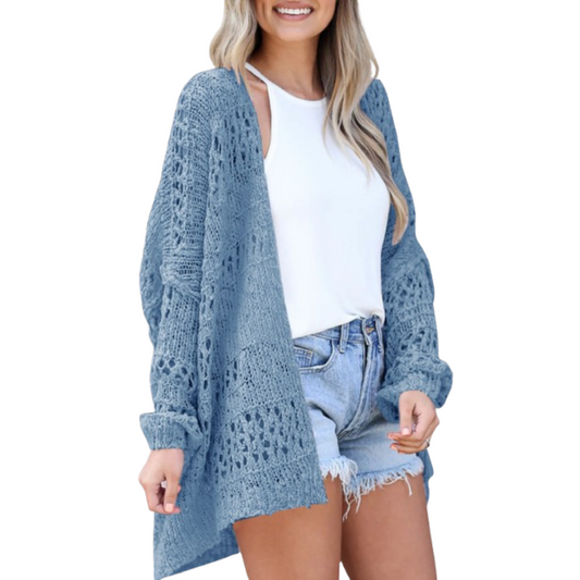 Carla | Cardigan Estivo Boho Leggero e Ampio
