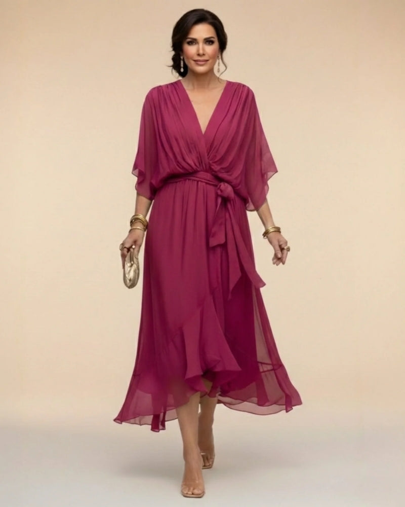Maria | Abito Elegante con Scollo a V