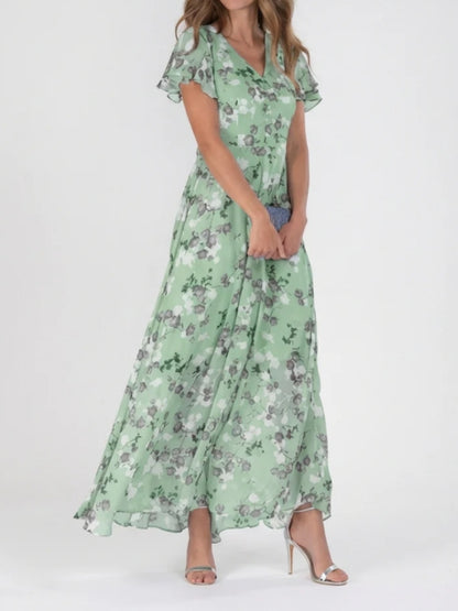 Patrizia | Abito Maxi Floreale Elegante