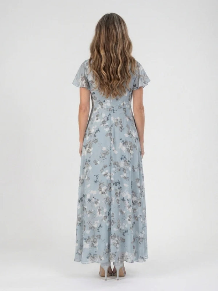 Patrizia | Abito Maxi Floreale Elegante