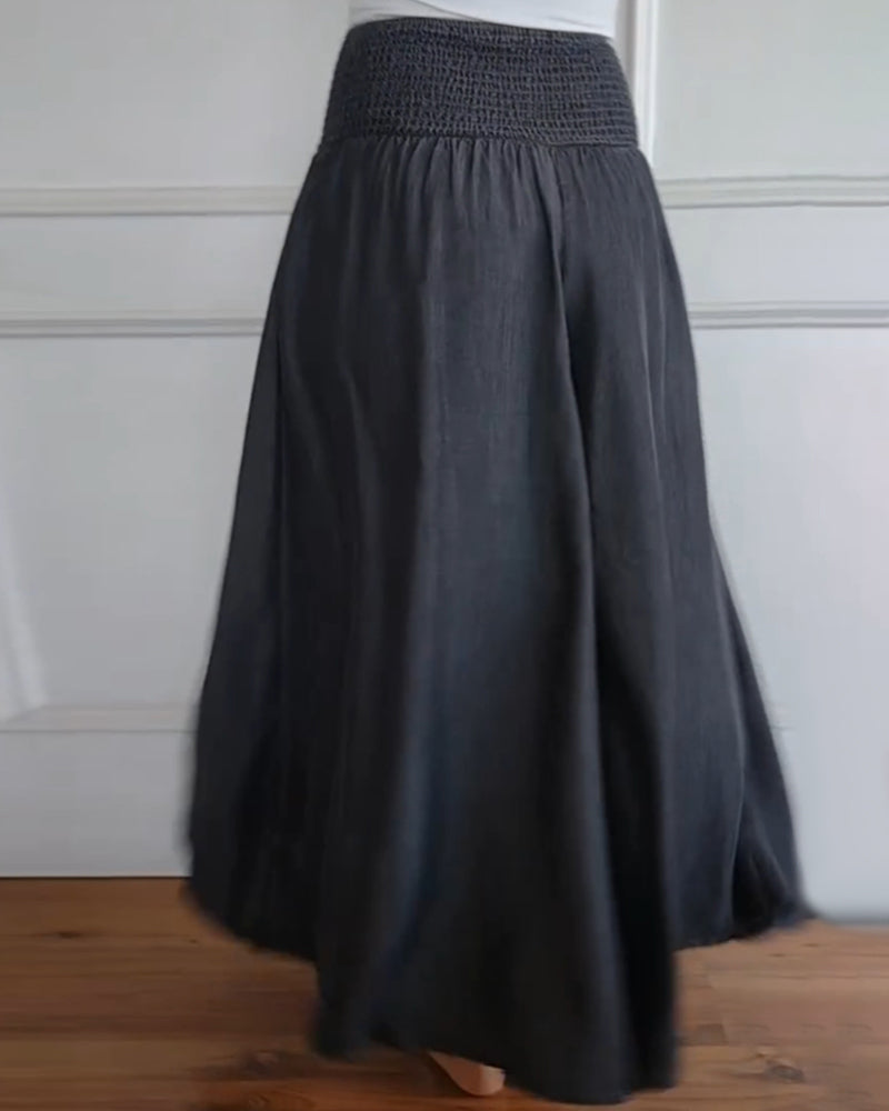 Bianca | Pantaloni con Vita Elasticizzata