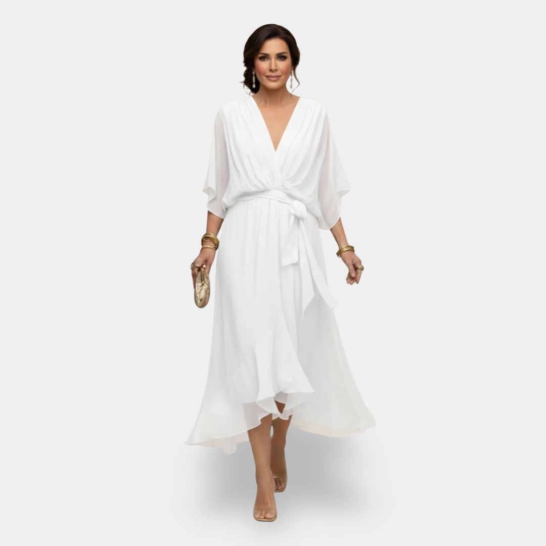 Emanuela | Abito Maxi con Scollo a V