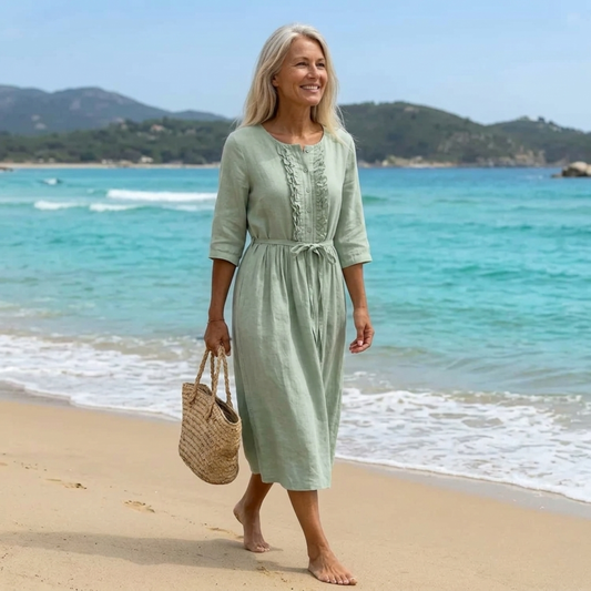Giuseppina | Abito Maxi Leggero e Arioso