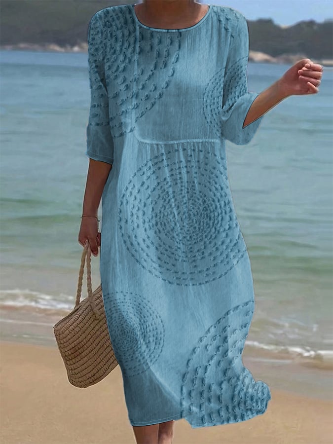 Ylenia | Abito Casual Elegante con Ricami