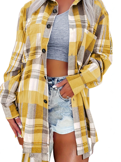 Gaia | Camicia Estiva a Maniche Lunghe da Donna