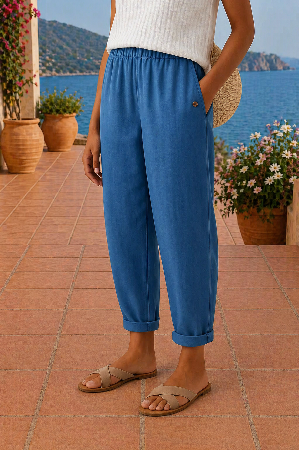Nicole | Pantaloni Fluidi Comfort
