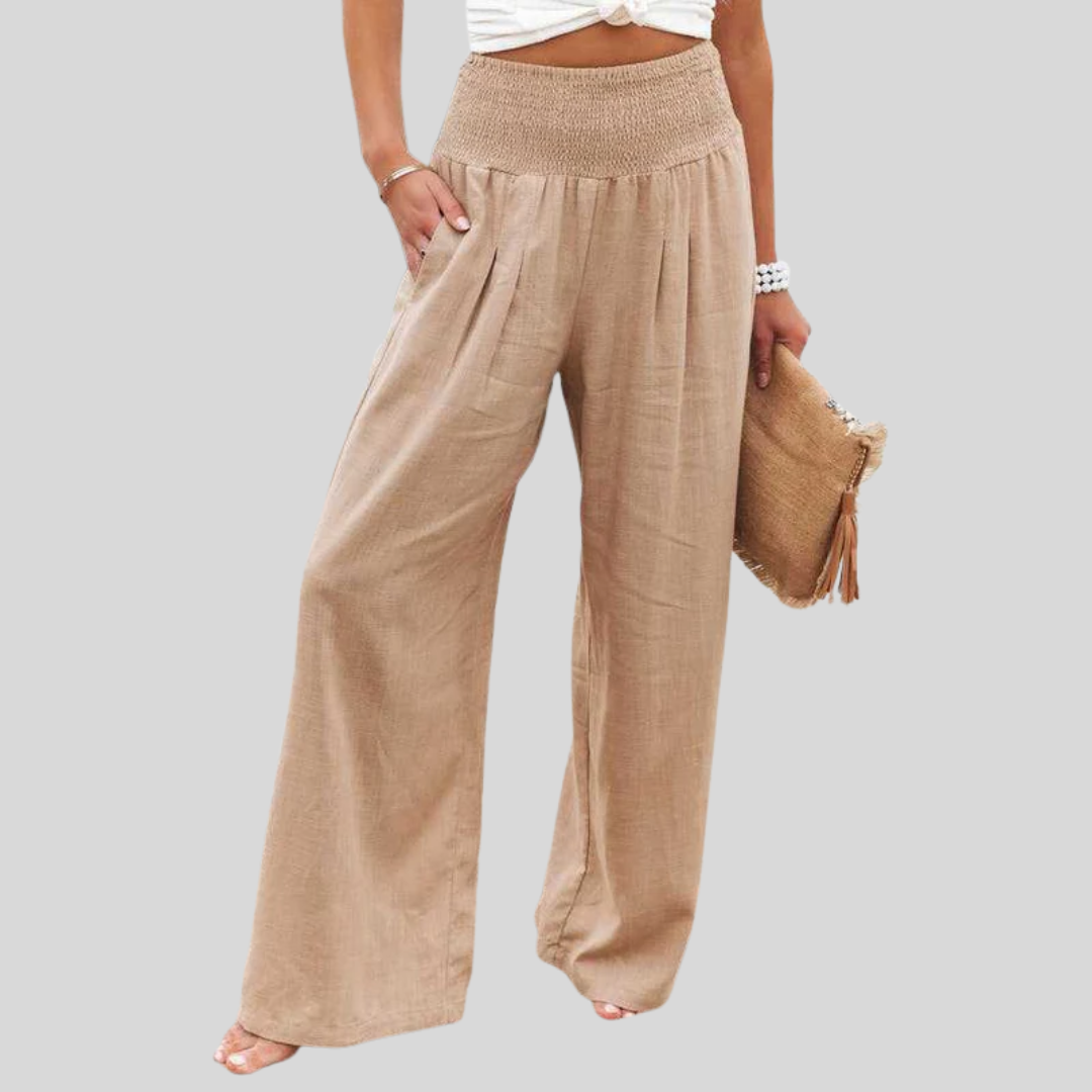 Eleonora | Pantaloni Ampi da Spiaggia