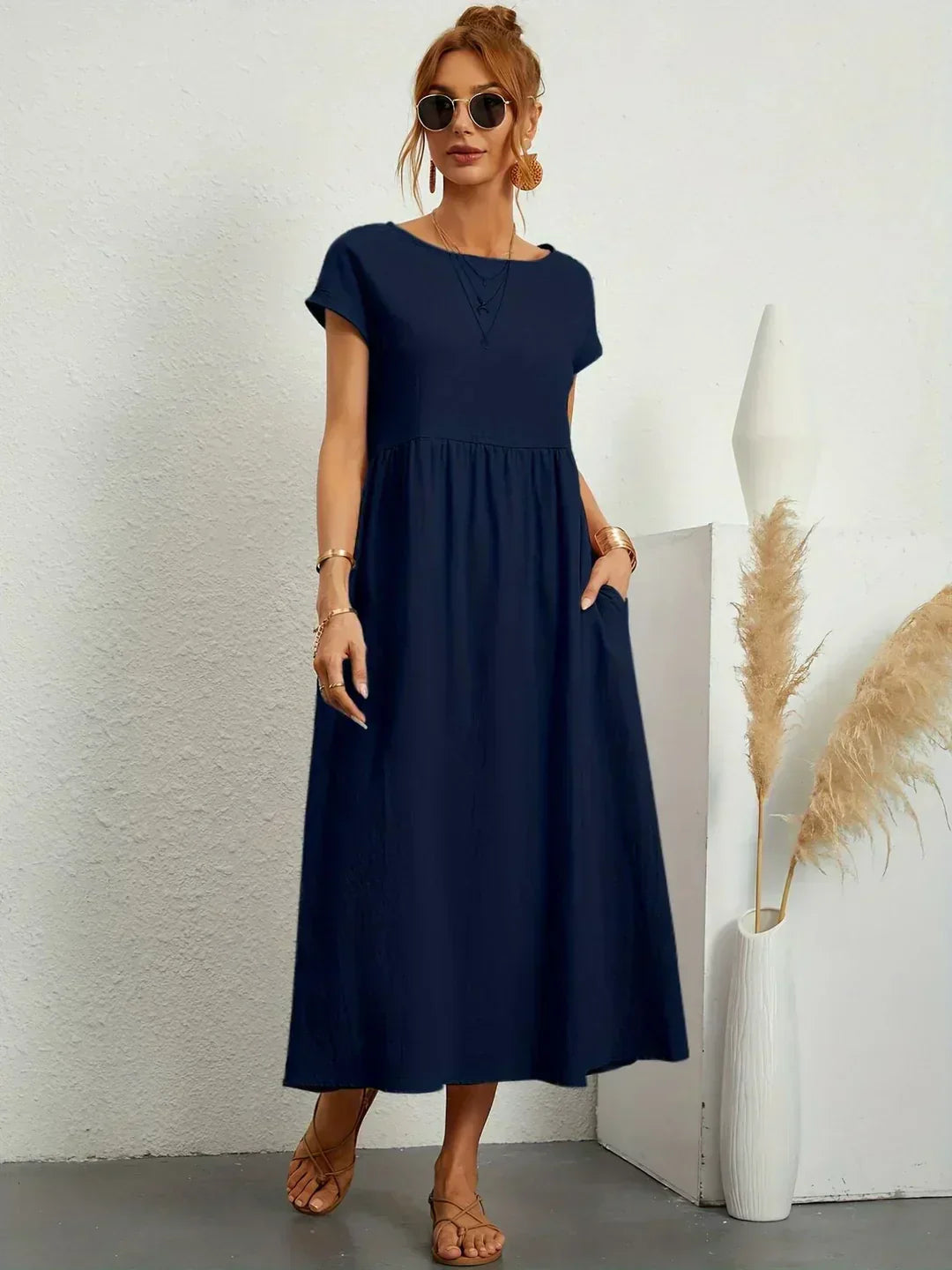 Giuseppina | Abito Midi Fluido