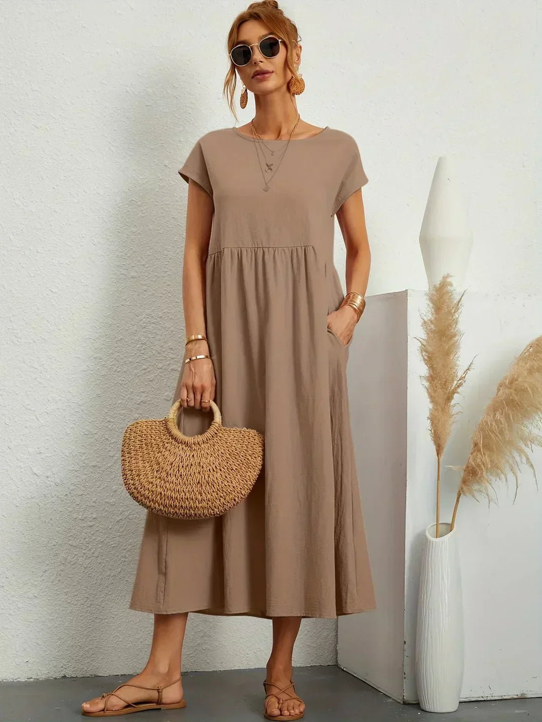 Giuseppina | Abito Midi Fluido