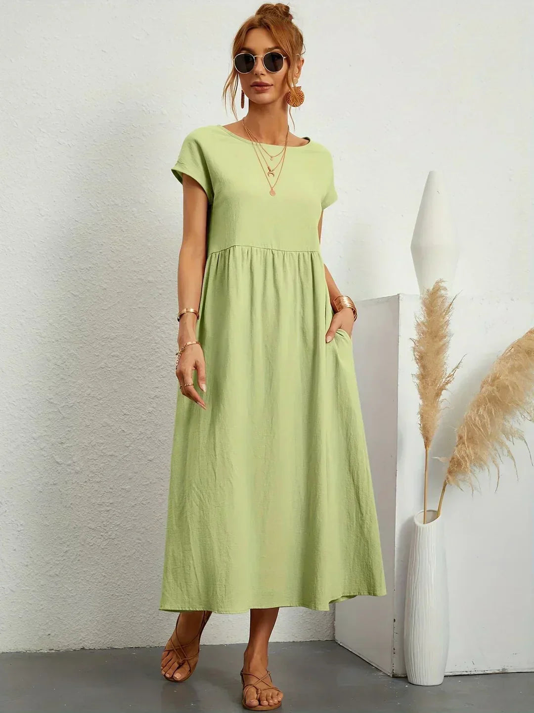 Giuseppina | Abito Midi Fluido