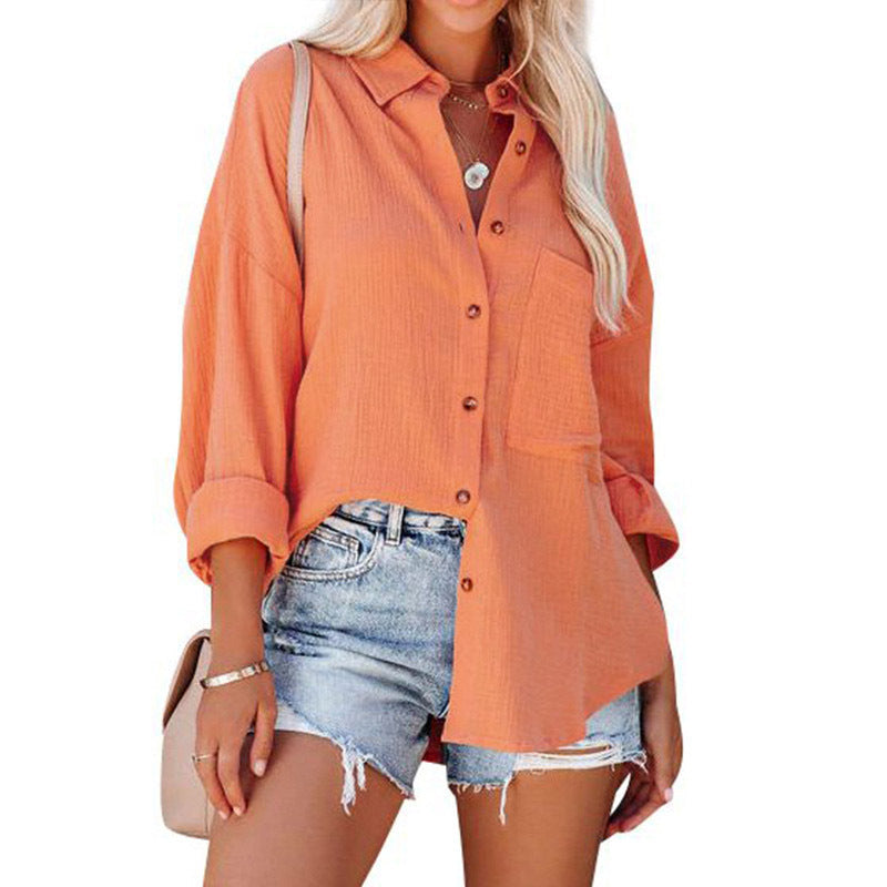 Paolina | Blusa Casual con Bottoni e Maniche Lunghe