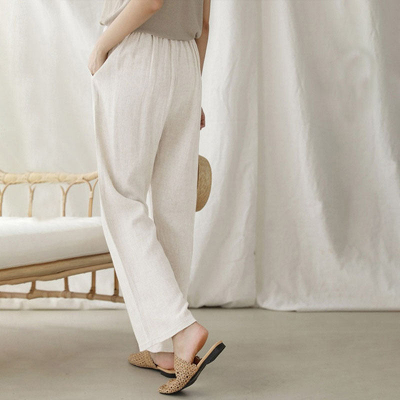 Silvia | Pantaloni Relax con Coulisse