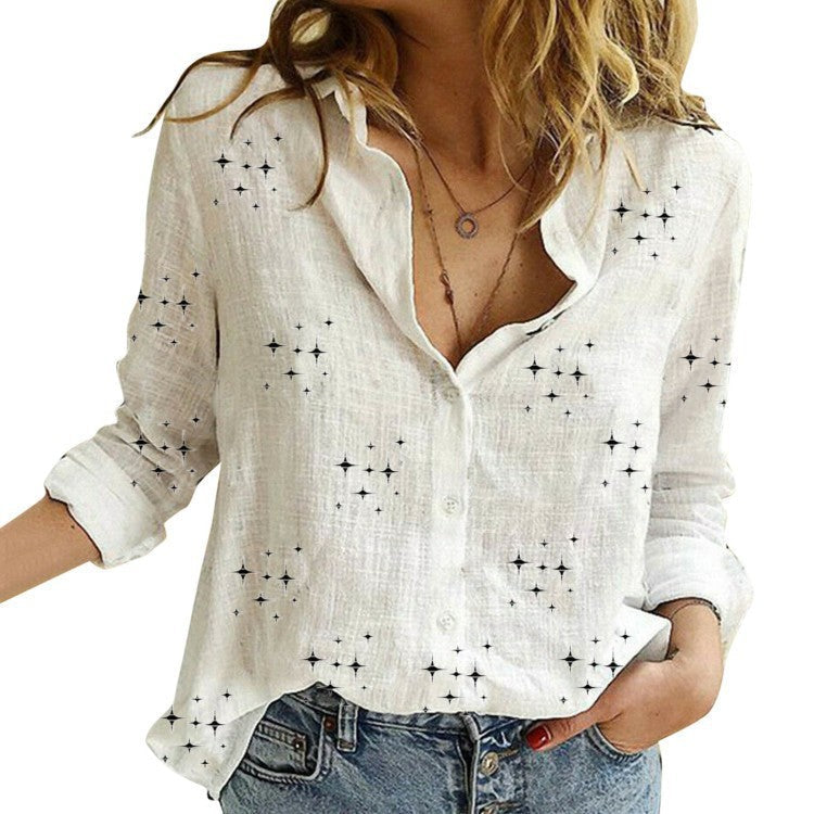Concetta | Blusa Classica Stampata