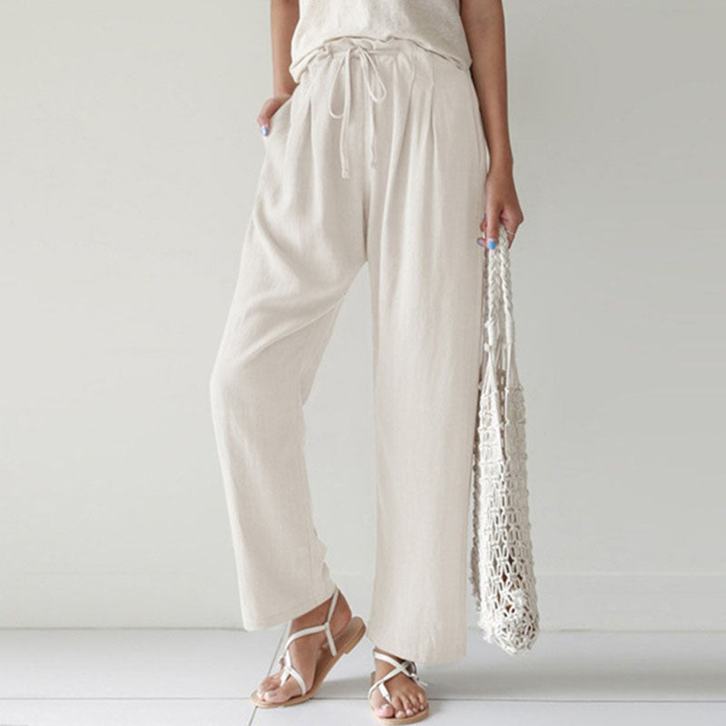 Silvia | Pantaloni Relax con Coulisse