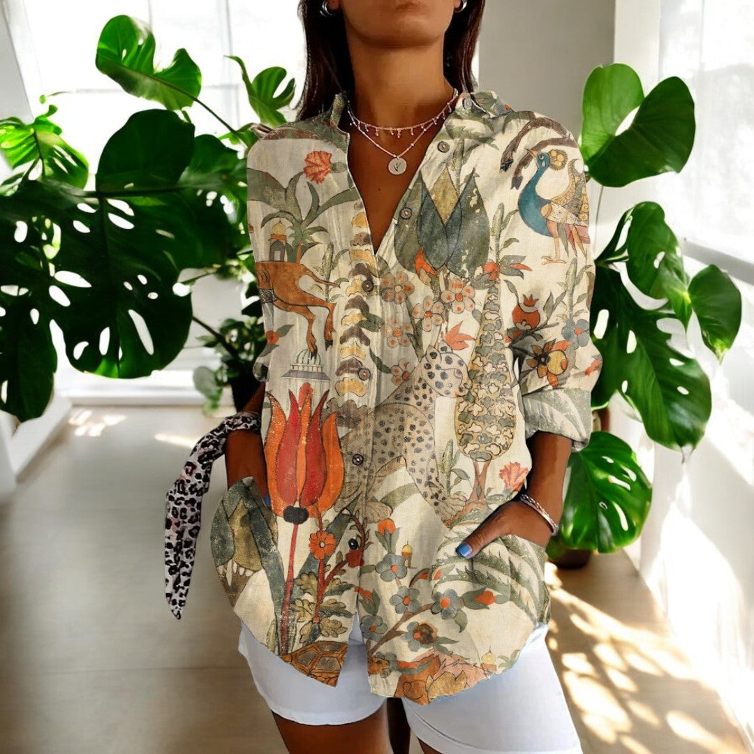 Eleonora | Camicia Elegante con Bottoni