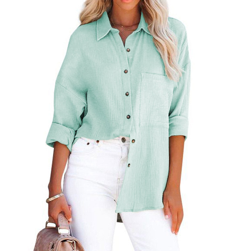 Paolina | Blusa Casual con Bottoni e Maniche Lunghe
