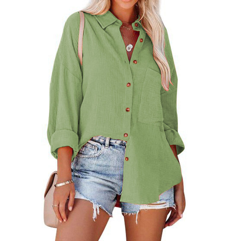 Paolina | Blusa Casual con Bottoni e Maniche Lunghe