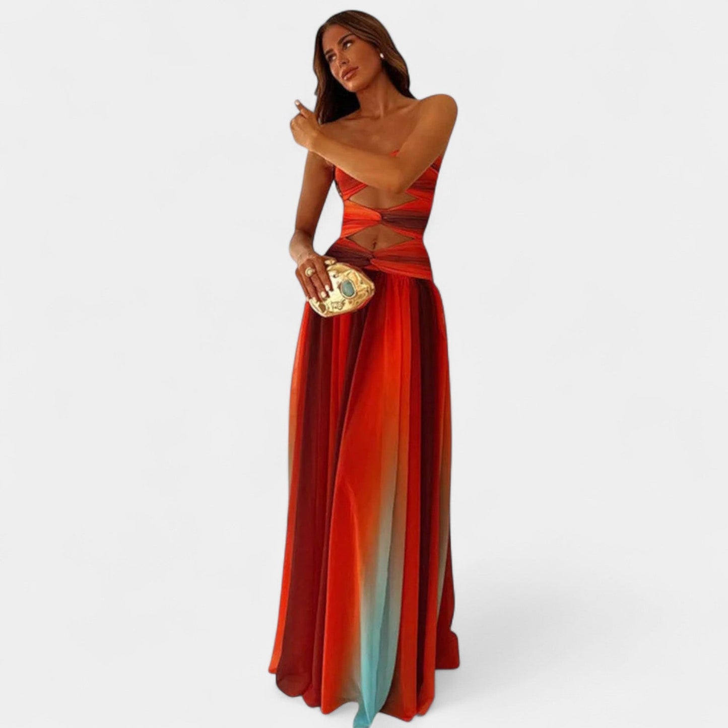 Vincenza | Abito Maxi Elegante