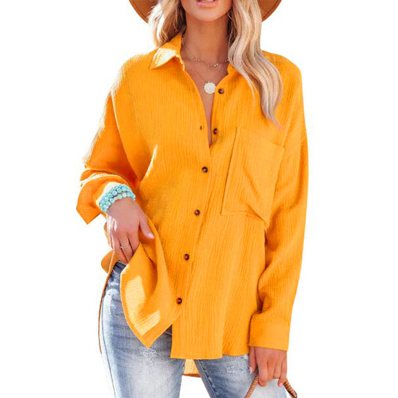 Paolina | Blusa Casual con Bottoni e Maniche Lunghe