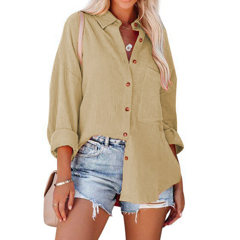 Paolina | Blusa Casual con Bottoni e Maniche Lunghe