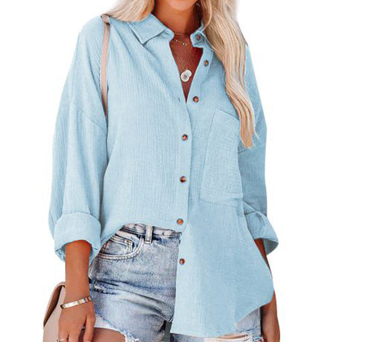 Paolina | Blusa Casual con Bottoni e Maniche Lunghe