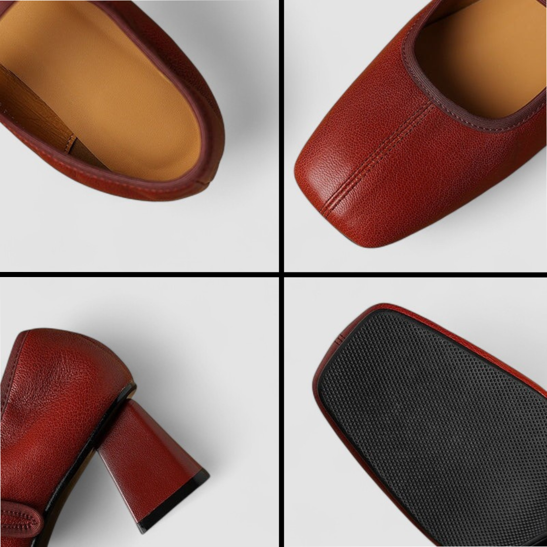 Monica | Scarpe Mary Jane con Tacco Elegante