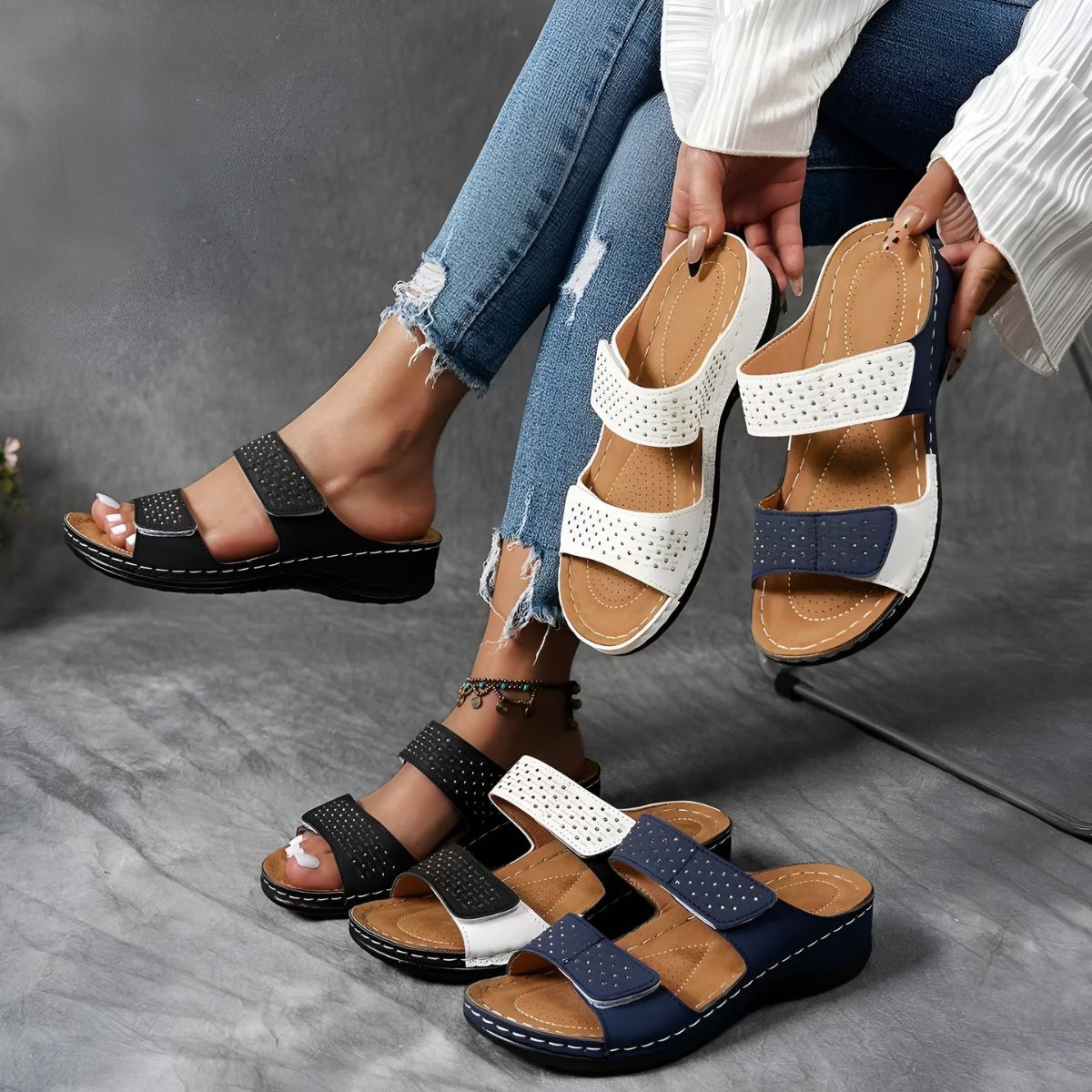 Rosanna | Sandali Ortopedici Eleganti