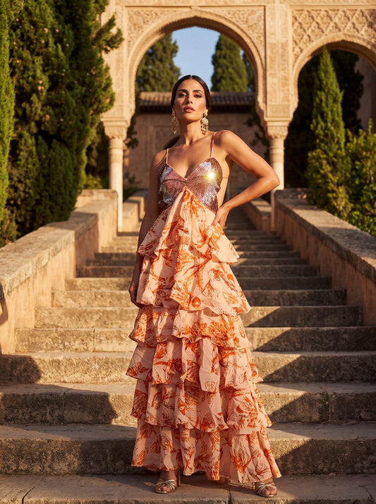 Raffaella | Abito Elegante in Seta