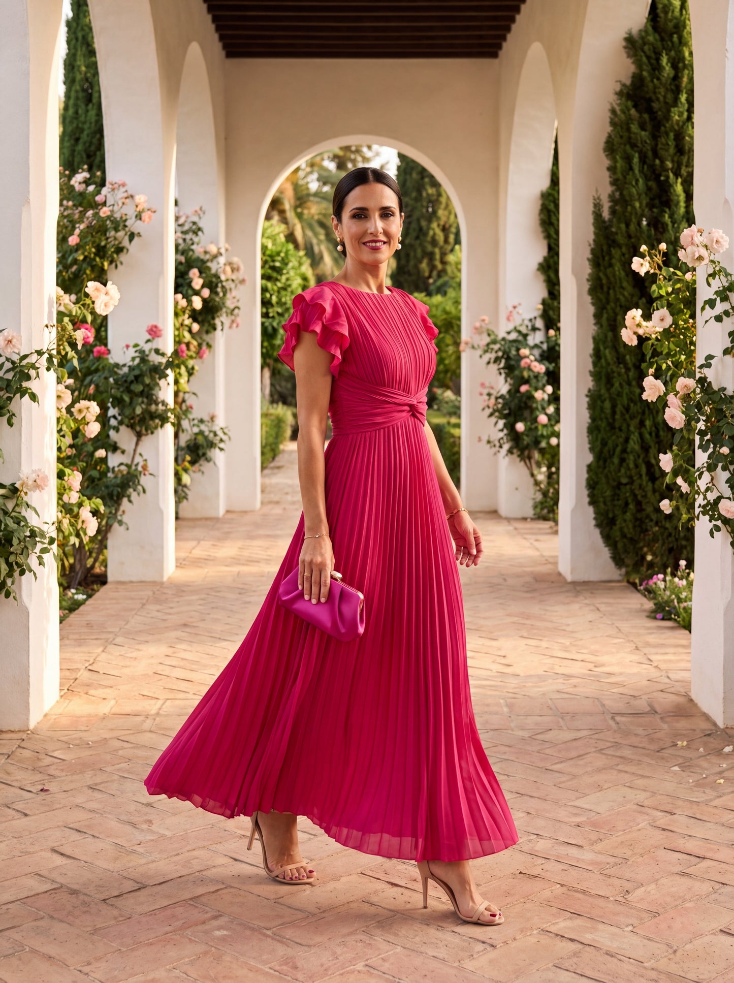 Debora | Abito Elegante in Tulle Raffinato