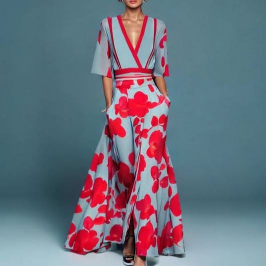 Gaia | Abito Estivo Chic con Scollo a V