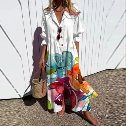 Luciana | Abito Maxi Boho Leggero