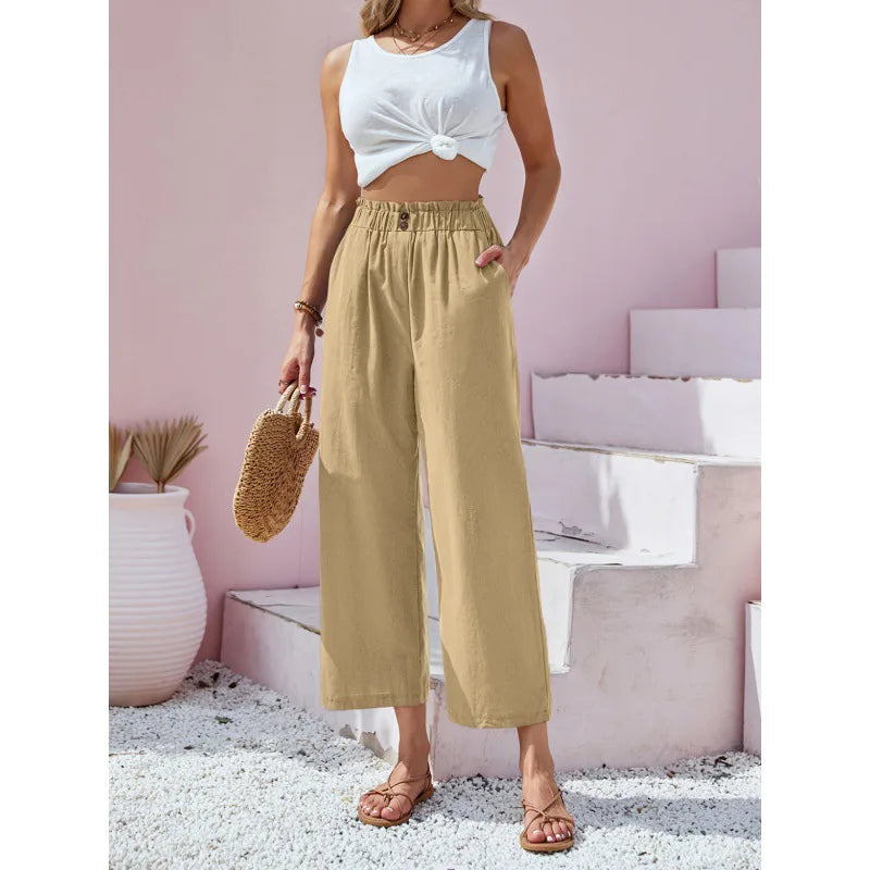 Giuseppina | Pantaloni Estivi dal Taglio Classico