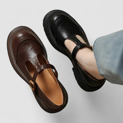 Patrizia | Scarpe Mary Jane Vintage con Cinturino a T