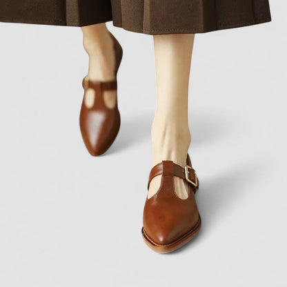 Eleonora | Scarpe Mary Jane a Punta