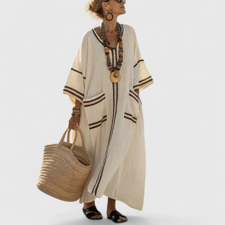 Emanuela | Abito Boho Elegante