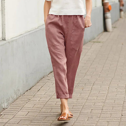 Isadora | Pantaloni Ampi con Tasche