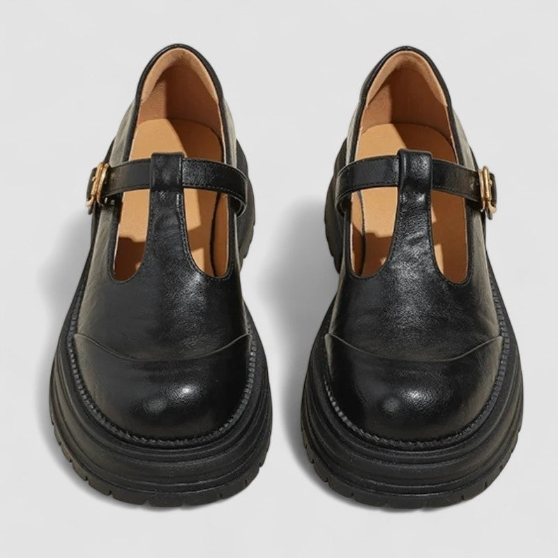 Patrizia | Scarpe Mary Jane Vintage con Cinturino a T