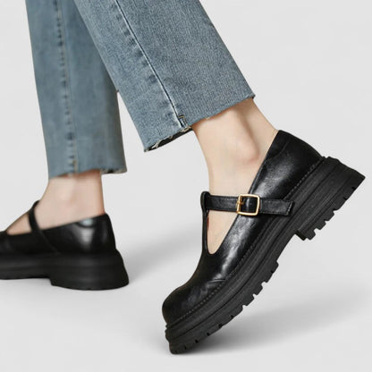 Patrizia | Scarpe Mary Jane Vintage con Cinturino a T