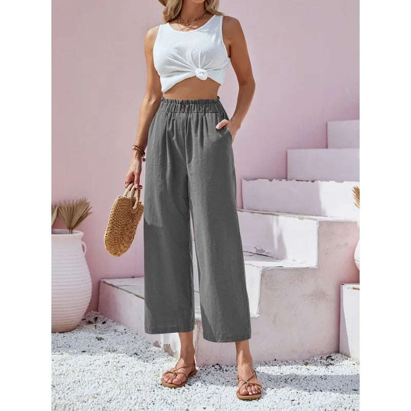 Giuseppina | Pantaloni Estivi dal Taglio Classico